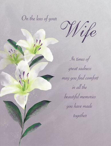 Picture of ON THE LOSS OF YOUR WIFE